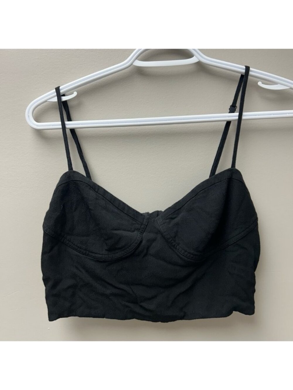 Aritzia Sun•Deh Black Corset Top